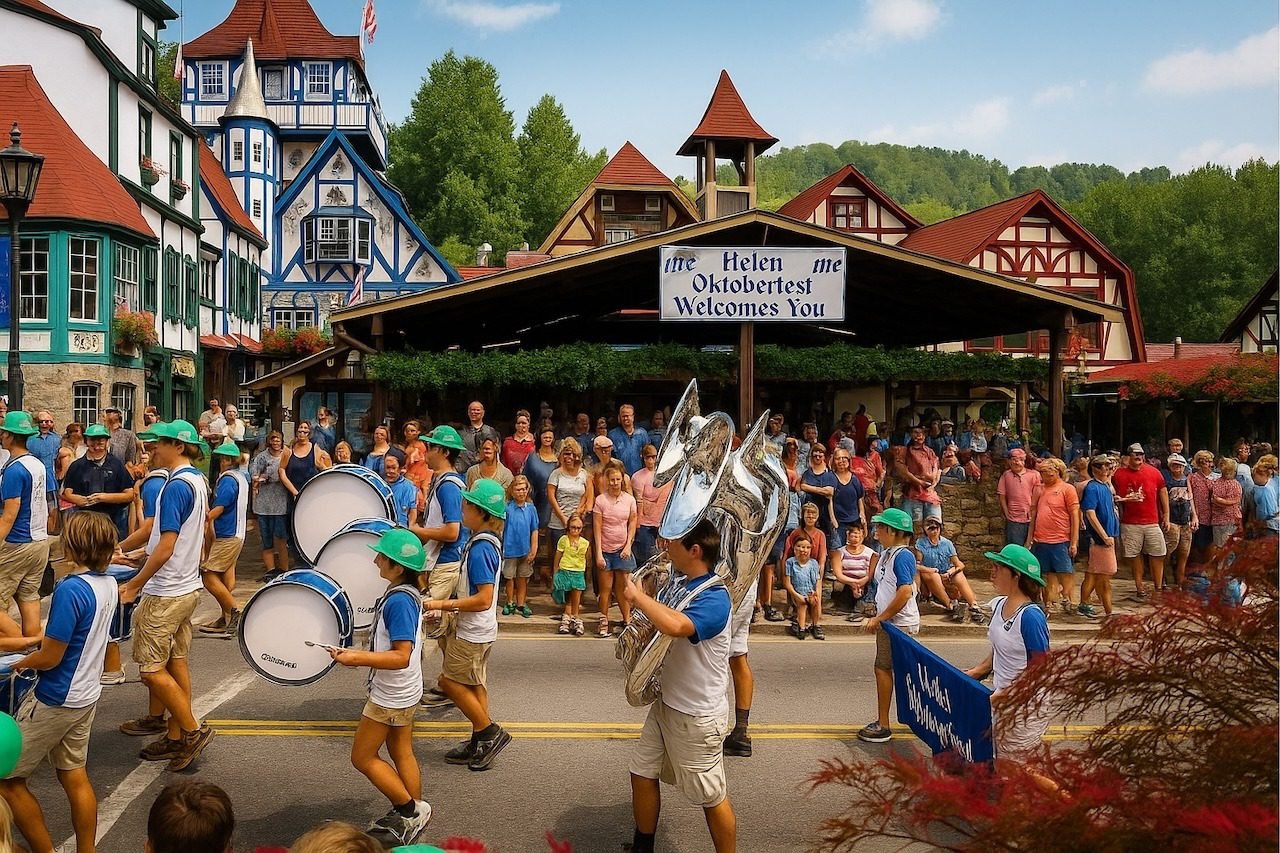 Octoberfest in Helen Georgia